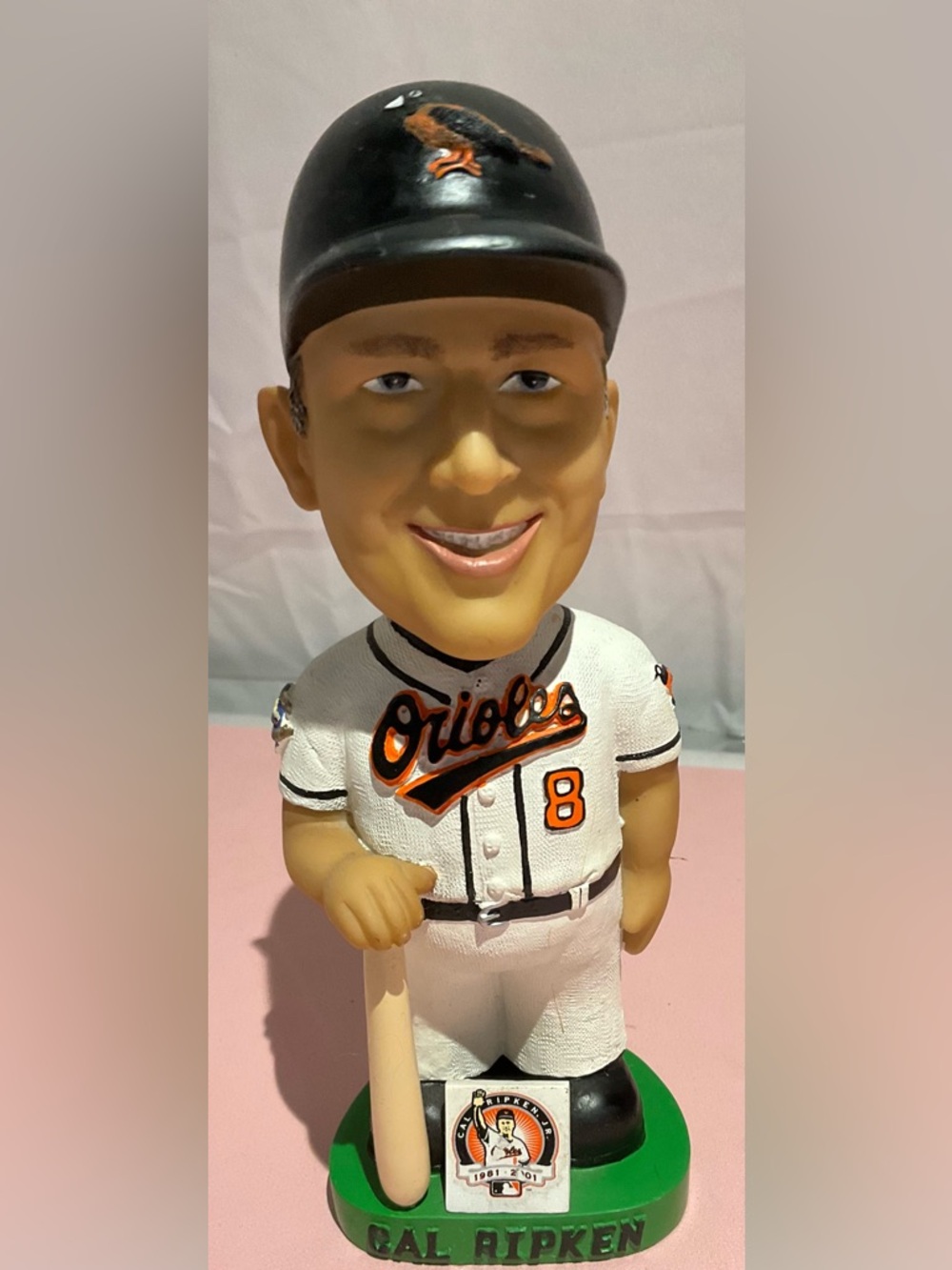 Cal Ripken Jr Hand Painted Bobble Head HOF Bobblehead Orioles Bobble Head / Box